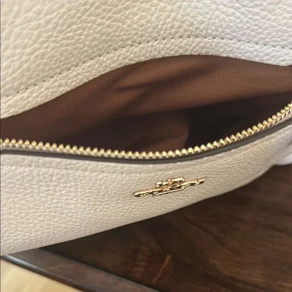 LAST CHANCE OFFER: 
Coach Cream Shoulder Bag with Structured Silhouette NWT - Picture 3 of 6